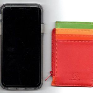 Slim pocket Card Holder with Coin Purse